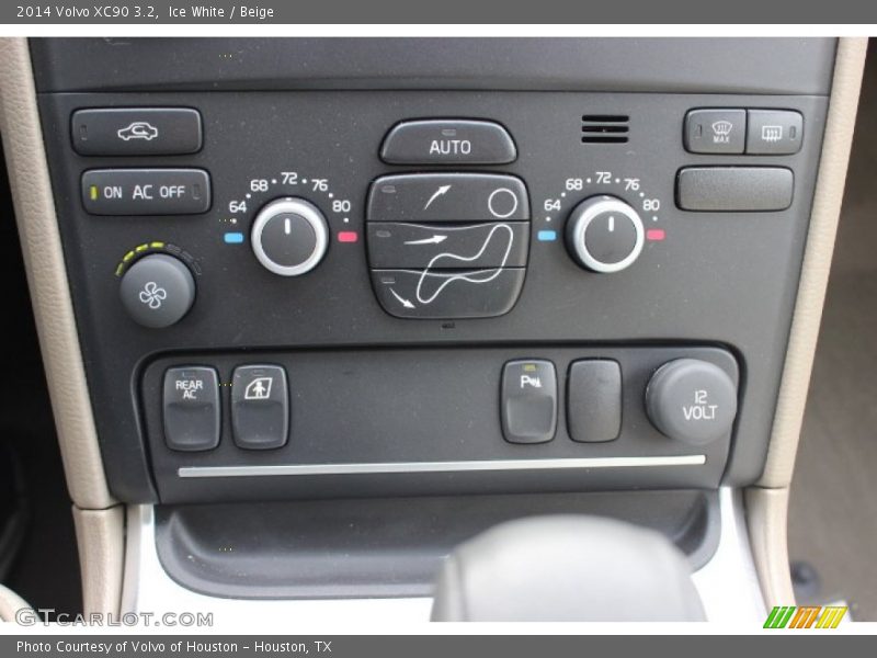 Ice White / Beige 2014 Volvo XC90 3.2
