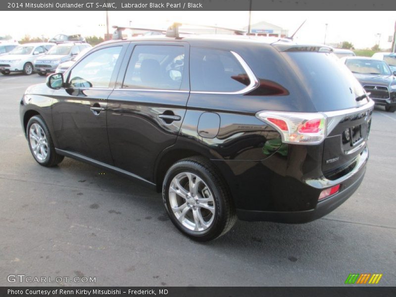 Labrador Black Pearl / Black 2014 Mitsubishi Outlander GT S-AWC