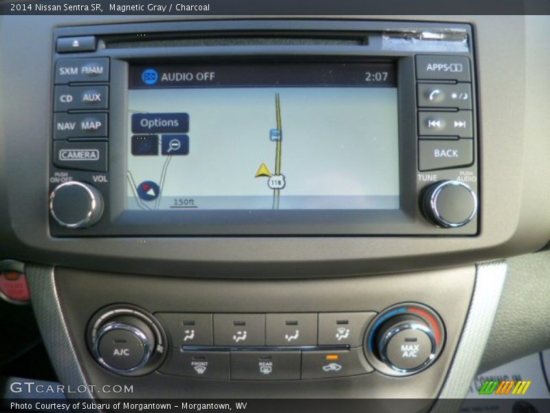 Audio System of 2014 Sentra SR
