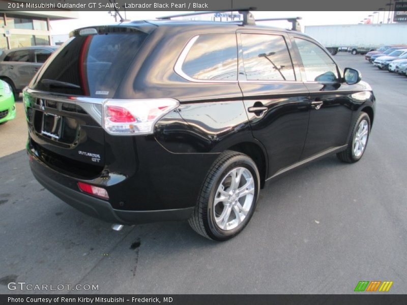 Labrador Black Pearl / Black 2014 Mitsubishi Outlander GT S-AWC