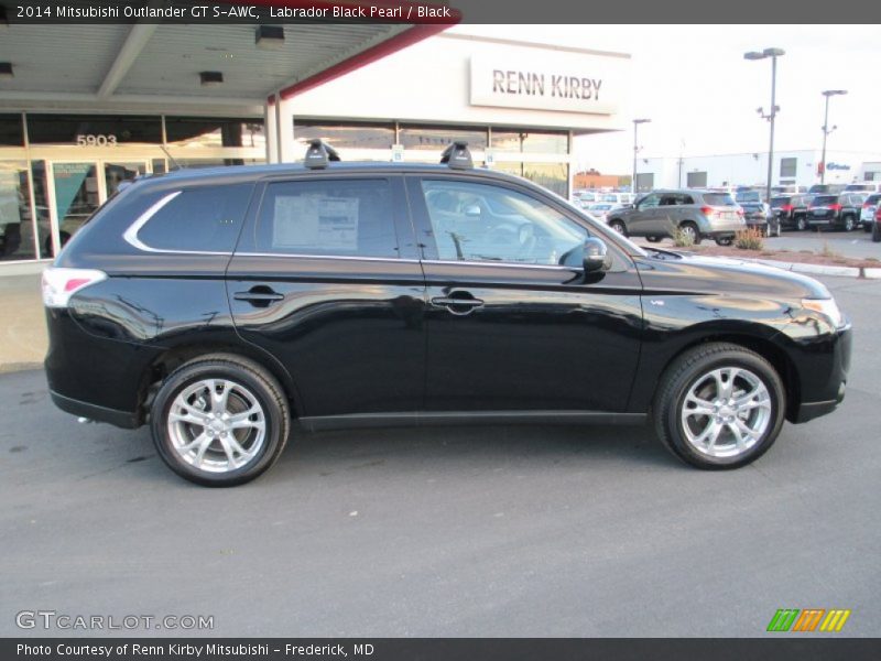 Labrador Black Pearl / Black 2014 Mitsubishi Outlander GT S-AWC