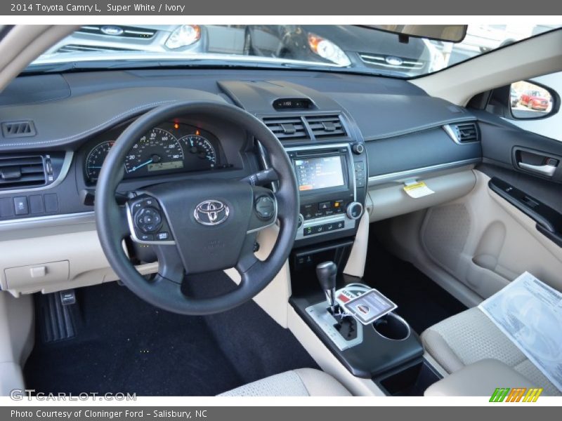 Super White / Ivory 2014 Toyota Camry L