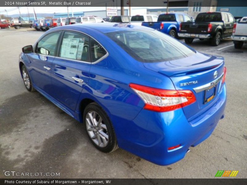 Metallic Blue / Charcoal 2014 Nissan Sentra SR