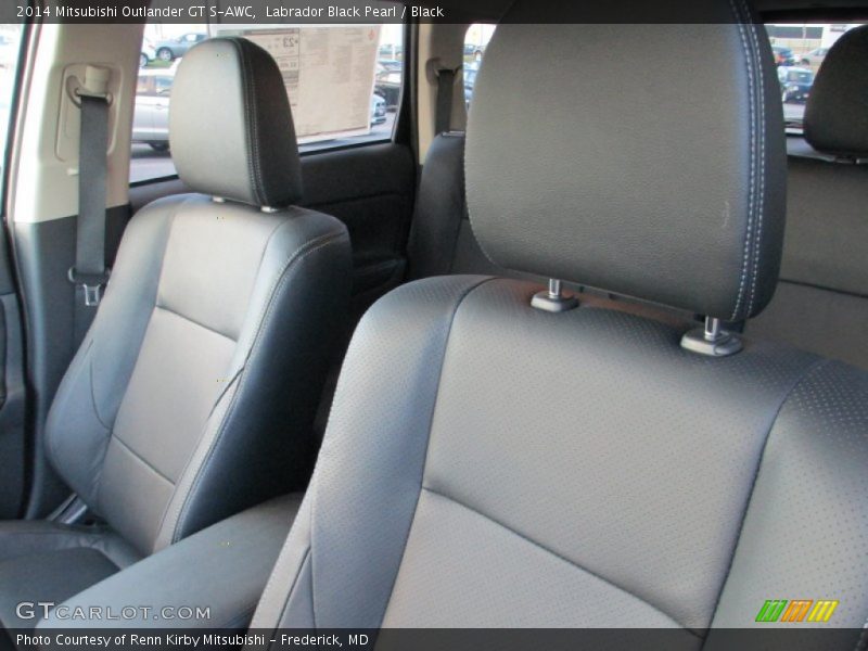 Labrador Black Pearl / Black 2014 Mitsubishi Outlander GT S-AWC