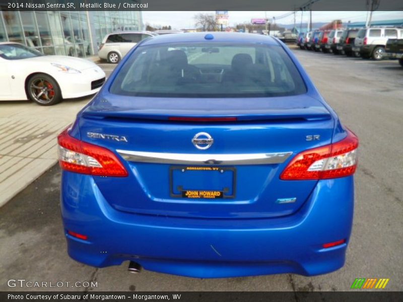 Metallic Blue / Charcoal 2014 Nissan Sentra SR