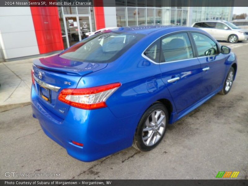 Metallic Blue / Charcoal 2014 Nissan Sentra SR