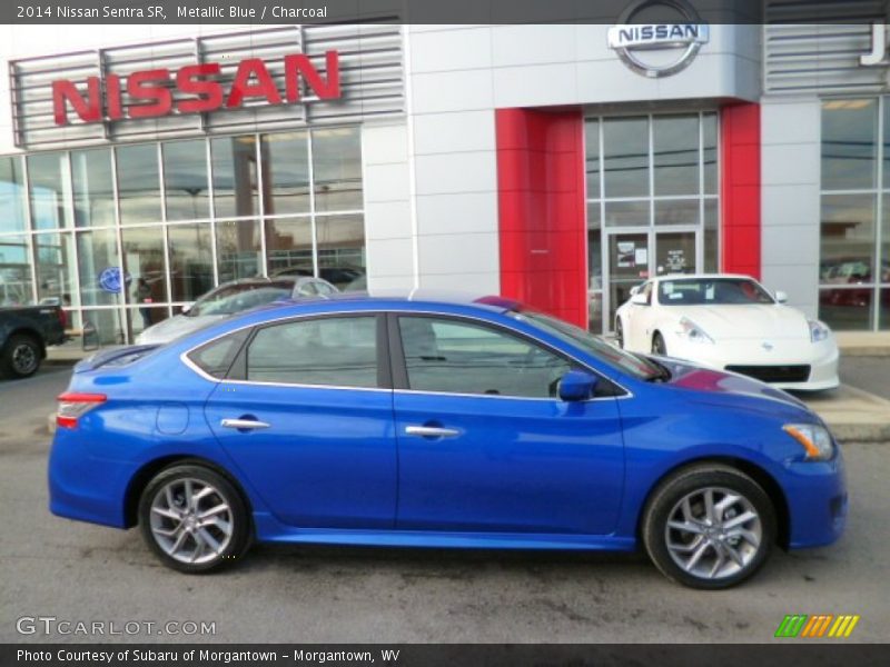  2014 Sentra SR Metallic Blue