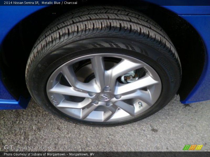 Metallic Blue / Charcoal 2014 Nissan Sentra SR