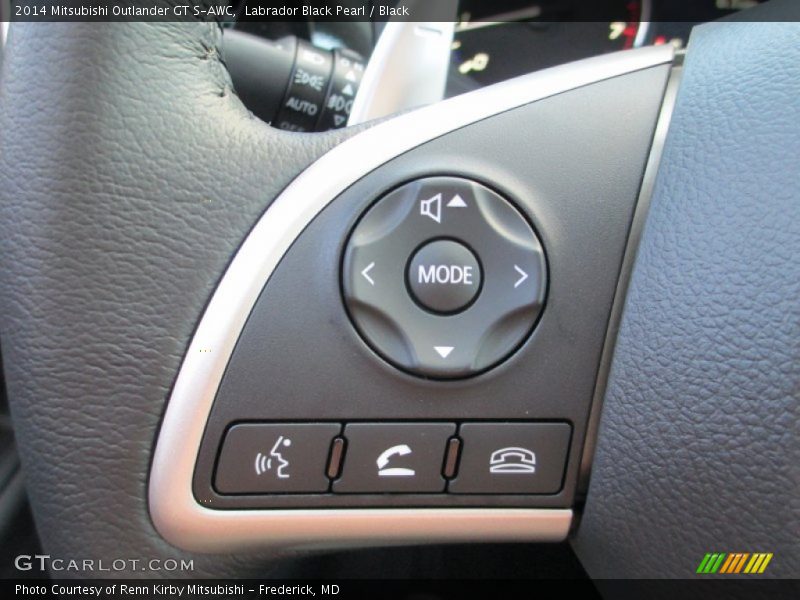 Labrador Black Pearl / Black 2014 Mitsubishi Outlander GT S-AWC