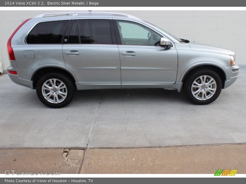 Electric Silver Metallic / Beige 2014 Volvo XC90 3.2