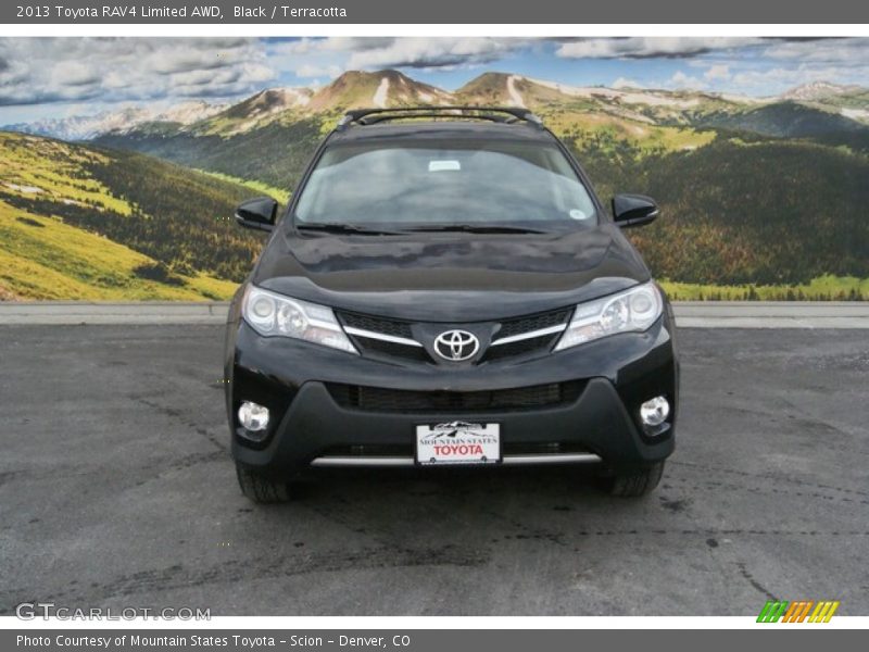 Black / Terracotta 2013 Toyota RAV4 Limited AWD