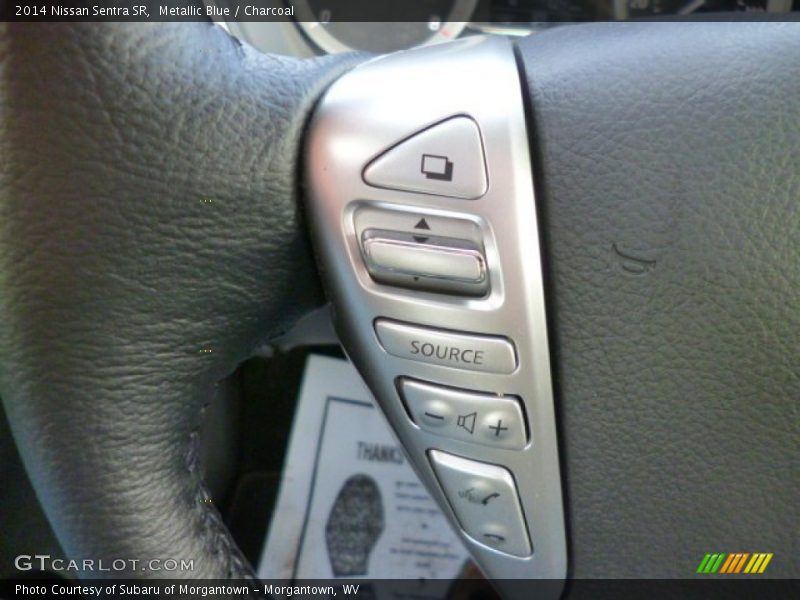 Metallic Blue / Charcoal 2014 Nissan Sentra SR