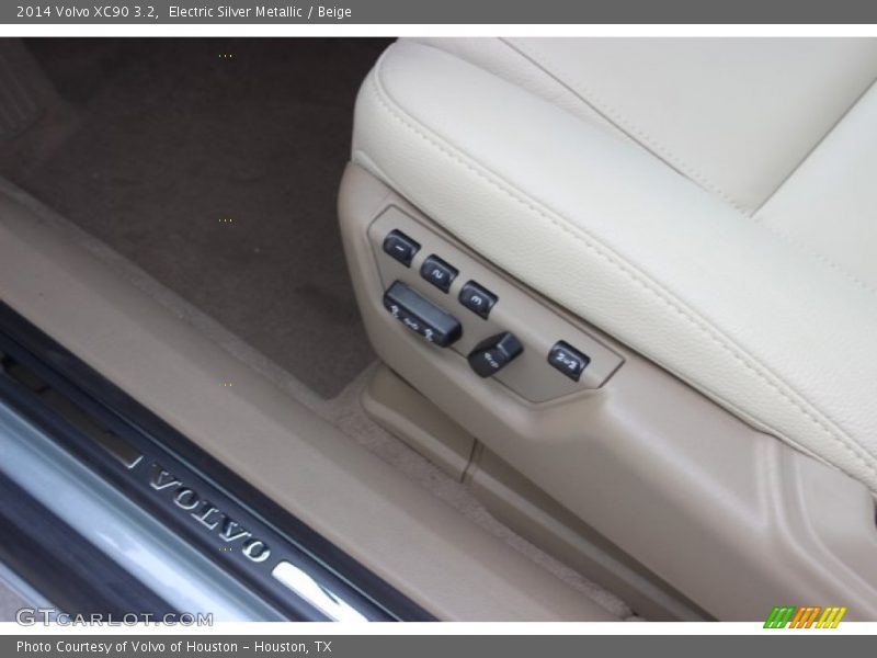Electric Silver Metallic / Beige 2014 Volvo XC90 3.2