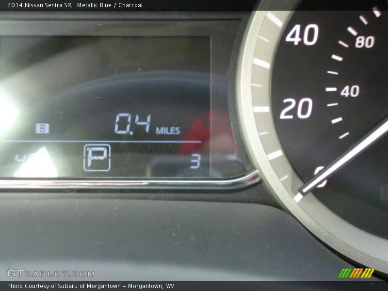 Metallic Blue / Charcoal 2014 Nissan Sentra SR