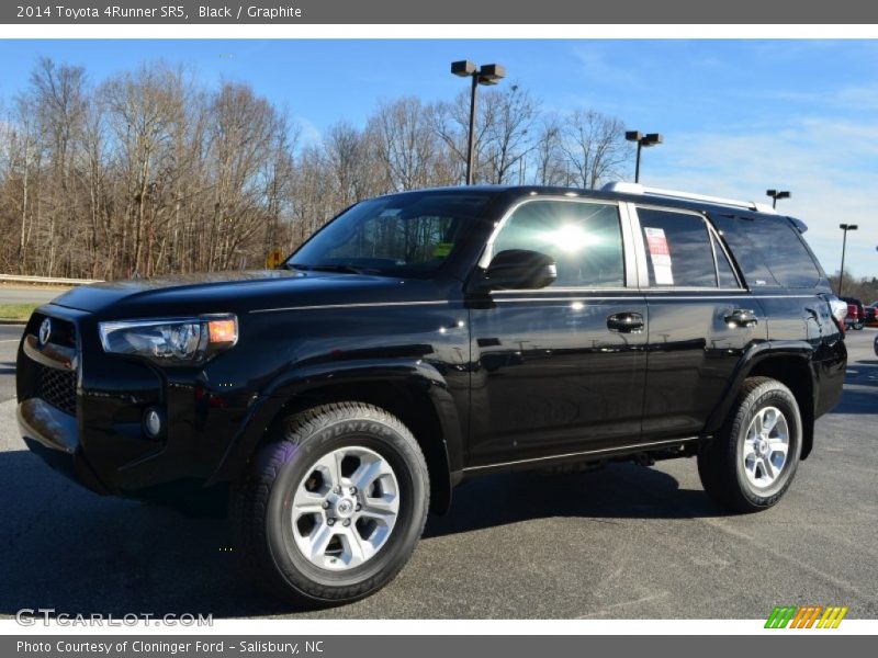 Black / Graphite 2014 Toyota 4Runner SR5