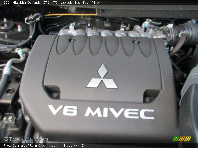 Labrador Black Pearl / Black 2014 Mitsubishi Outlander GT S-AWC