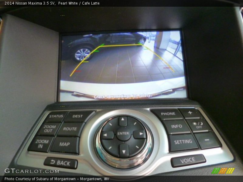 Pearl White / Cafe Latte 2014 Nissan Maxima 3.5 SV