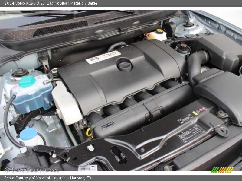 Electric Silver Metallic / Beige 2014 Volvo XC90 3.2