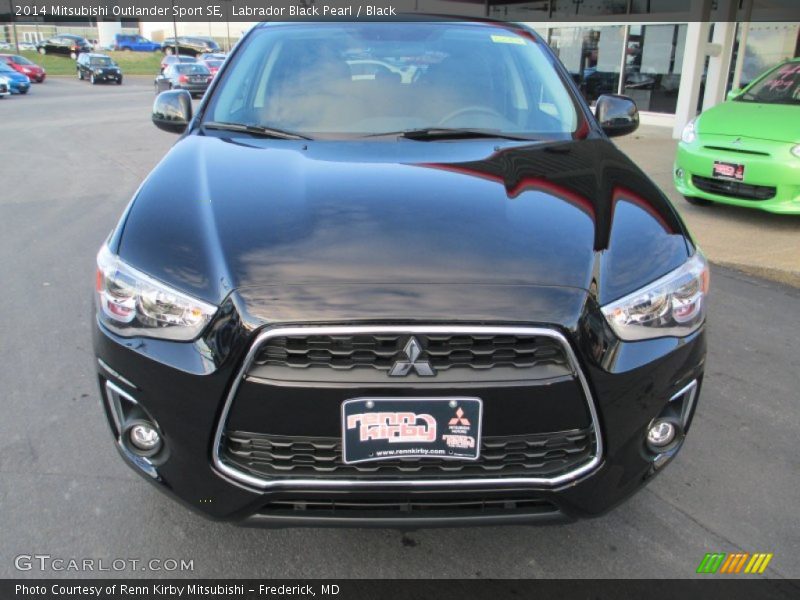 Labrador Black Pearl / Black 2014 Mitsubishi Outlander Sport SE