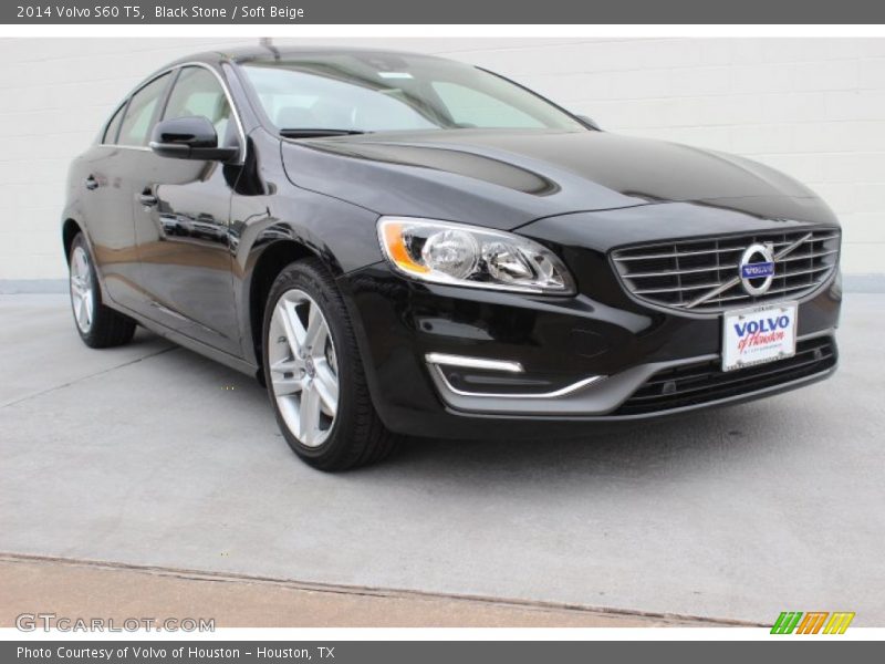 Black Stone / Soft Beige 2014 Volvo S60 T5