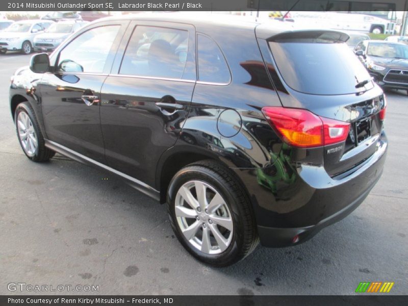 Labrador Black Pearl / Black 2014 Mitsubishi Outlander Sport SE