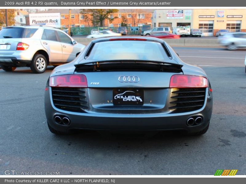 Daytona Grey Pearl Effect / Limestone Grey Alcantara/Leather 2009 Audi R8 4.2 FSI quattro