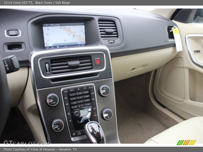 Black Stone / Soft Beige 2014 Volvo S60 T5