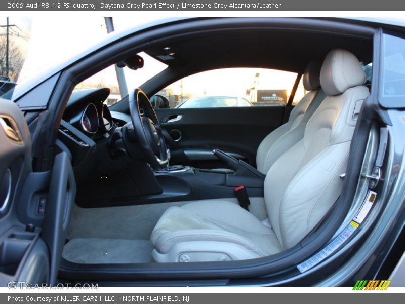  2009 R8 4.2 FSI quattro Limestone Grey Alcantara/Leather Interior