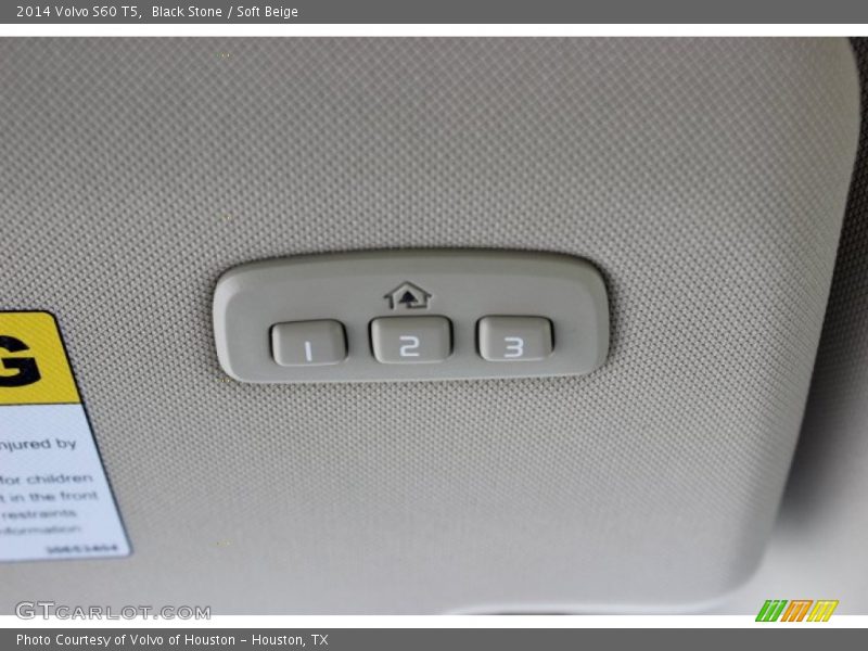 Black Stone / Soft Beige 2014 Volvo S60 T5