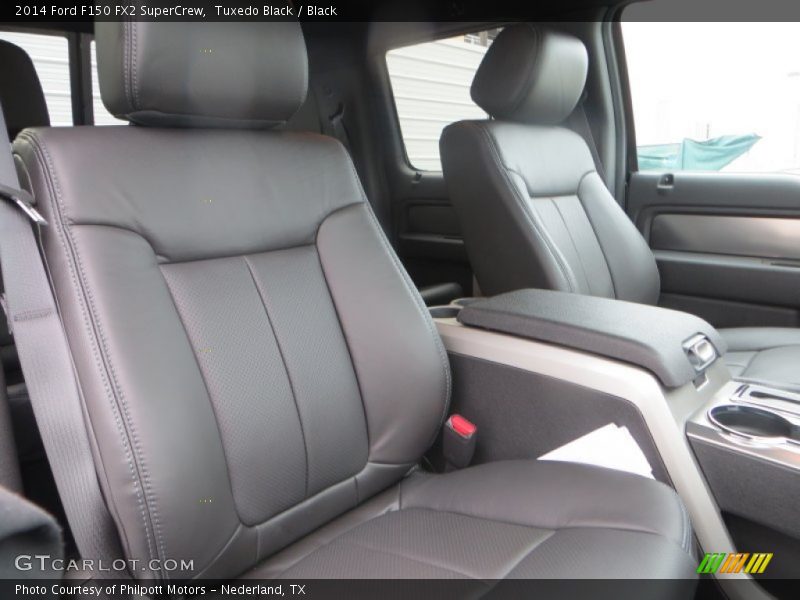Front Seat of 2014 F150 FX2 SuperCrew