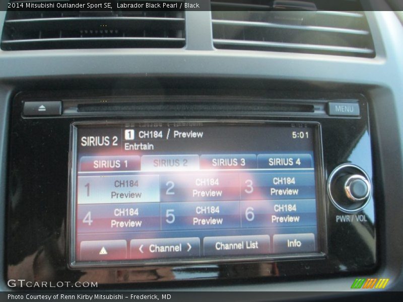 Labrador Black Pearl / Black 2014 Mitsubishi Outlander Sport SE