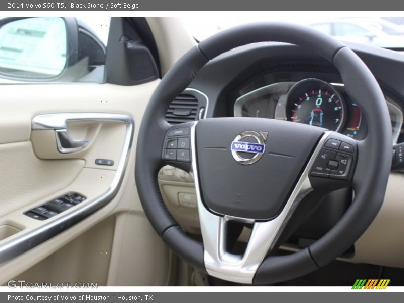 Black Stone / Soft Beige 2014 Volvo S60 T5