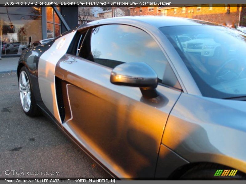 Daytona Grey Pearl Effect / Limestone Grey Alcantara/Leather 2009 Audi R8 4.2 FSI quattro