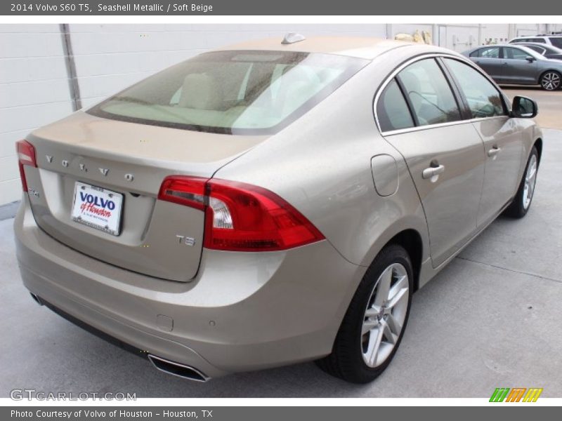 Seashell Metallic / Soft Beige 2014 Volvo S60 T5