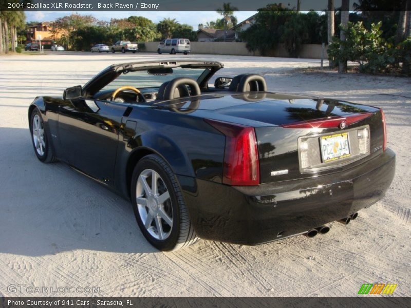 Black Raven / Ebony 2004 Cadillac XLR Roadster