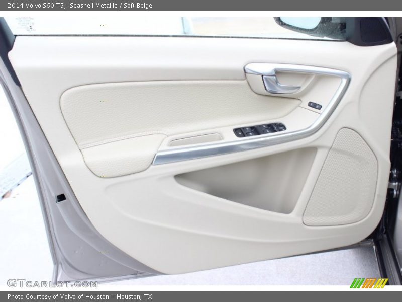 Seashell Metallic / Soft Beige 2014 Volvo S60 T5