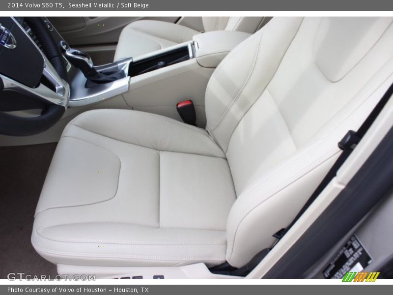 Seashell Metallic / Soft Beige 2014 Volvo S60 T5