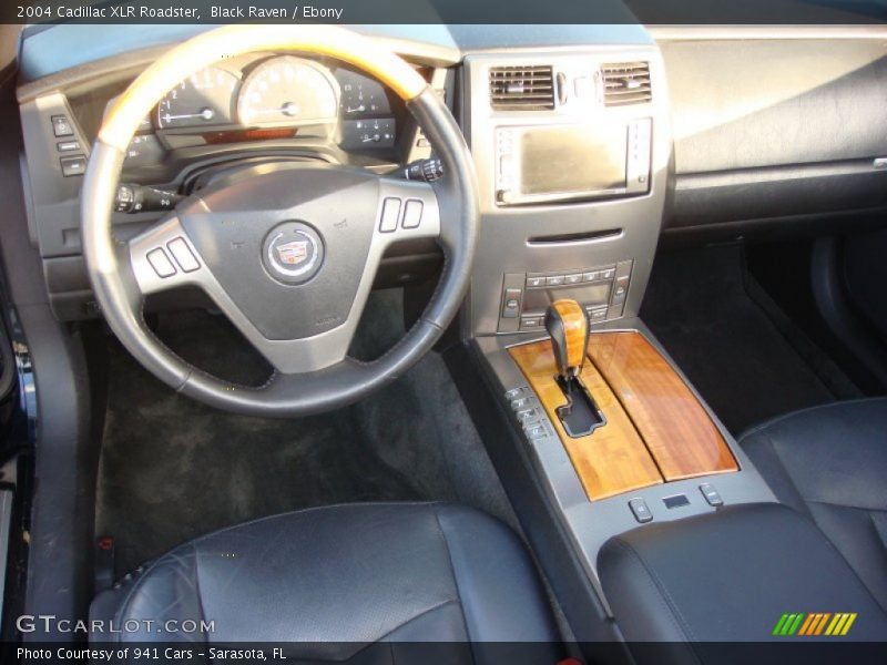 Ebony Interior - 2004 XLR Roadster 
