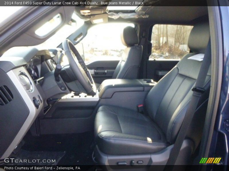 Front Seat of 2014 F450 Super Duty Lariat Crew Cab 4x4 Dually