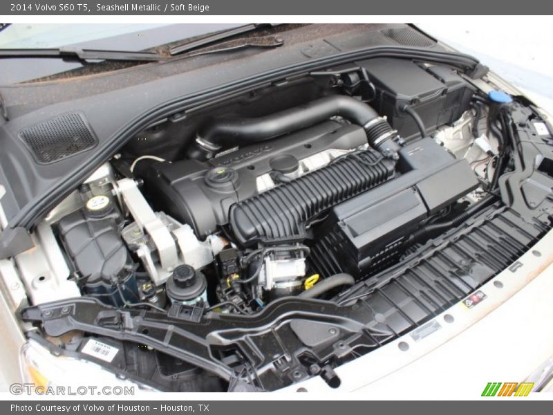  2014 S60 T5 Engine - 2.5 Liter Turbocharged DOHC 20-Valve VVT Inline 5 Cylinder