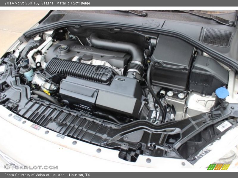  2014 S60 T5 Engine - 2.5 Liter Turbocharged DOHC 20-Valve VVT Inline 5 Cylinder