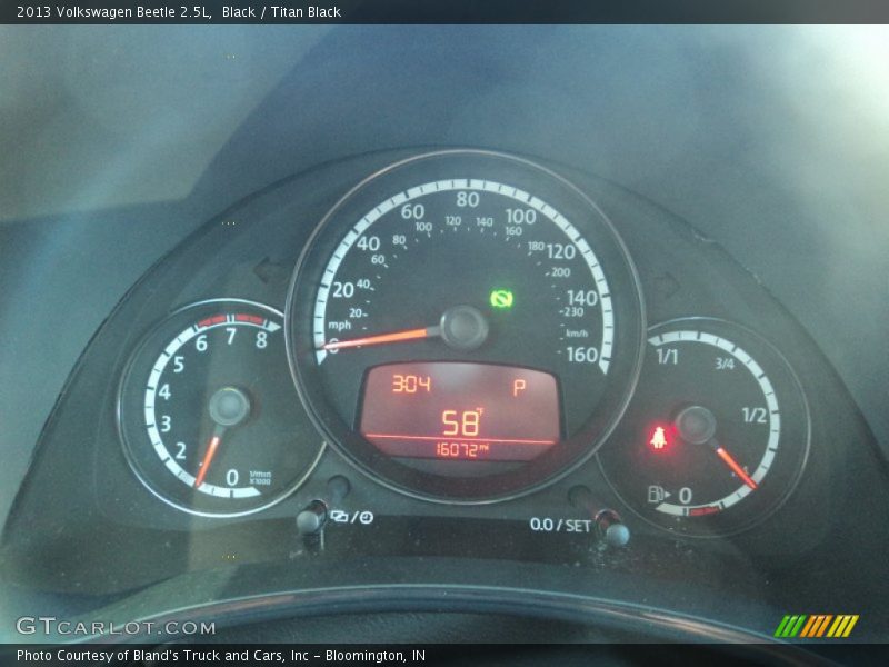  2013 Beetle 2.5L 2.5L Gauges
