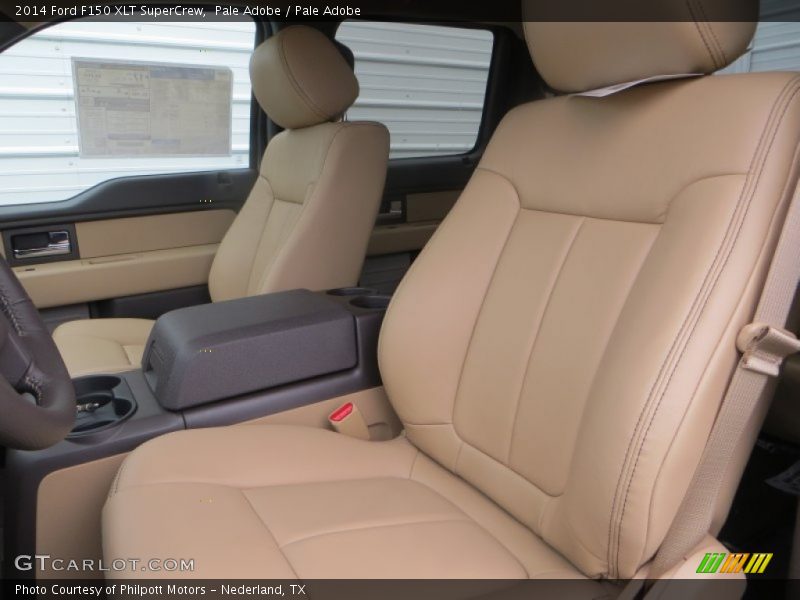 Front Seat of 2014 F150 XLT SuperCrew