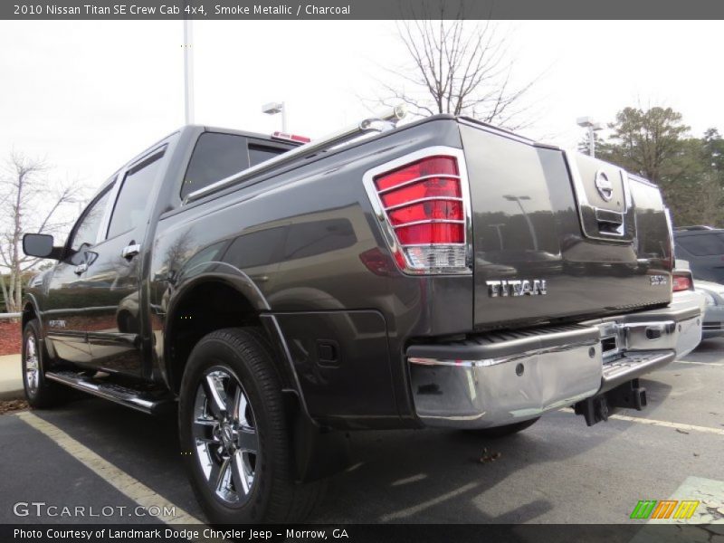 Smoke Metallic / Charcoal 2010 Nissan Titan SE Crew Cab 4x4