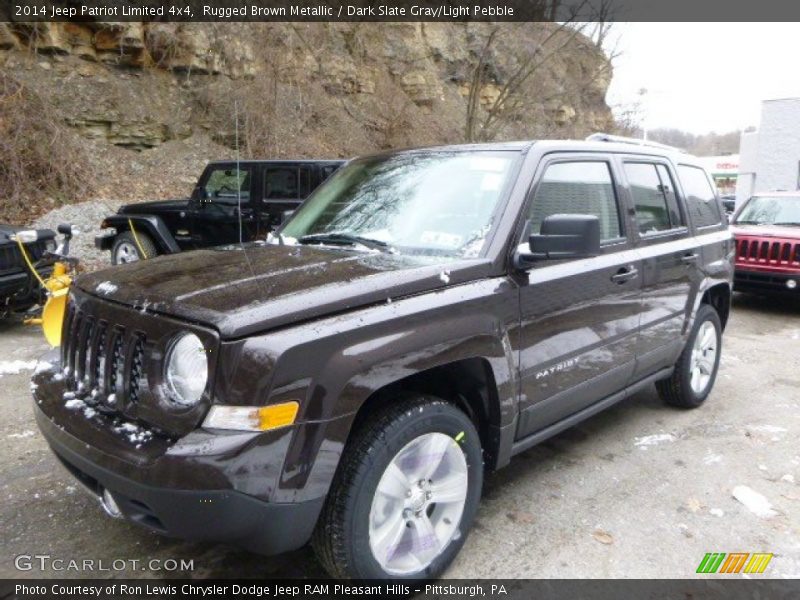 Rugged Brown Metallic / Dark Slate Gray/Light Pebble 2014 Jeep Patriot Limited 4x4