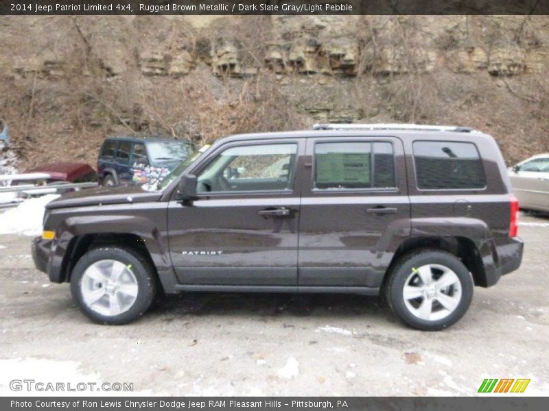 Rugged Brown Metallic / Dark Slate Gray/Light Pebble 2014 Jeep Patriot Limited 4x4