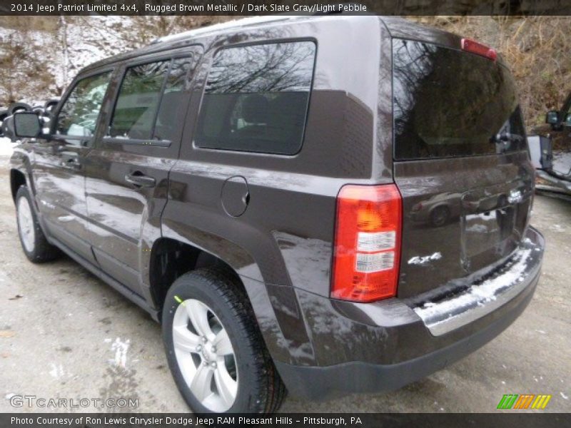 Rugged Brown Metallic / Dark Slate Gray/Light Pebble 2014 Jeep Patriot Limited 4x4