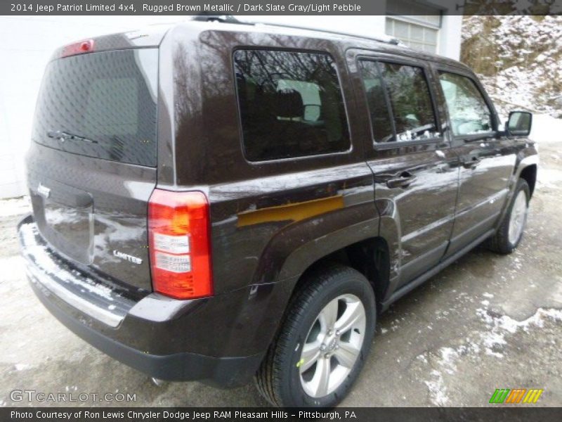 Rugged Brown Metallic / Dark Slate Gray/Light Pebble 2014 Jeep Patriot Limited 4x4