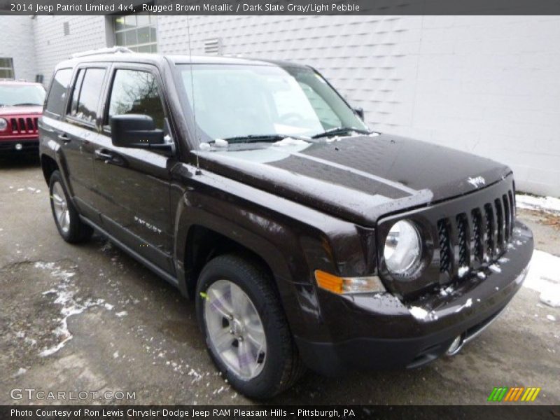 Rugged Brown Metallic / Dark Slate Gray/Light Pebble 2014 Jeep Patriot Limited 4x4