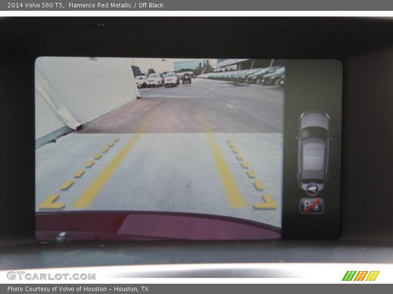 Flamenco Red Metallic / Off Black 2014 Volvo S60 T5